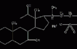 Sodium taurocholate structural formula