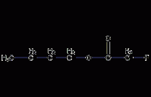 Butyl fluoroacetate structural formula