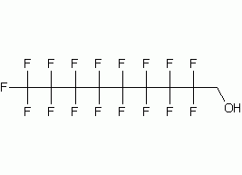 1H,1H-Perfluoro-1-nonanol structural formula