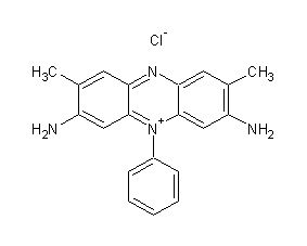 Basic red 2 structural formula