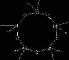 Decamethylcyclopentasiloxane Structural Formula