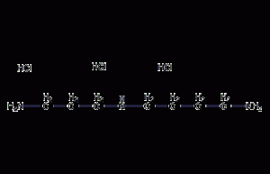 Spermidine trihydrochloride structural formula