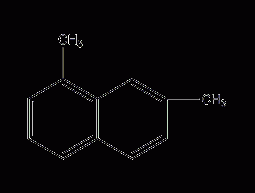 1,7-dimethylnaphthalene structural formula