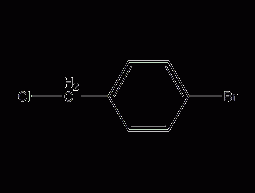 4-bromobenzyl chloride structural formula