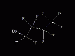 1,4-diiodoperfluorobutane structural formula