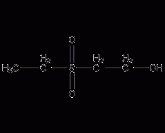 2-(ethanesulfonyl)ethanol structural formula