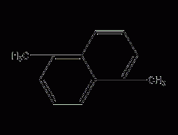 1,5-dimethylnaphthalene structural formula