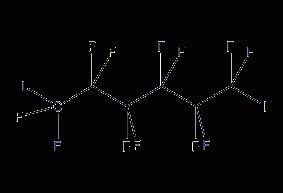 1,6-diiodoperfluorohexane structural formula