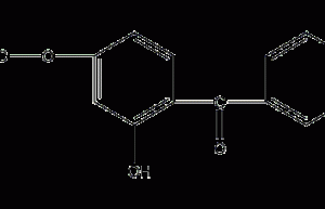 2-hydroxy-4-methoxy-4'-methylbenzophenone structural formula