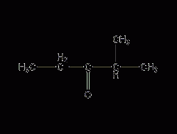 2-methyl-3-pentanone structural formula