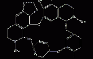 Stephania structural formula