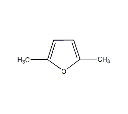 2,5-Dimethylfuran Structural Formula