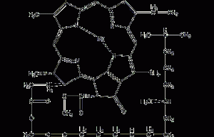 Chlorophyll A structural formula