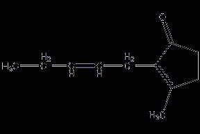 cis-jasmonone structural formula