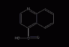 Quinoline-4-carboxylic acid structural formula