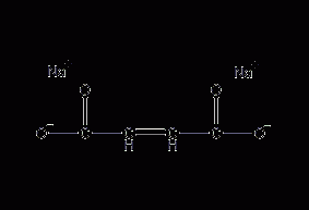 Disodium maleate structural formula