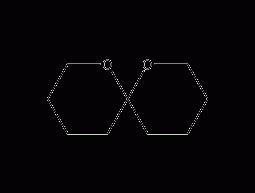 1,7-dioxspiro[5,5]undecane structural formula