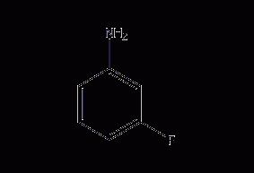 M-fluoroaniline structural formula