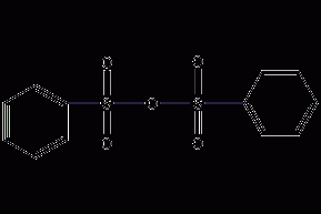 Structural formula of benzene sulfinate sulfide