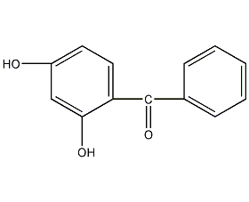 2,4-dihydroxybenzophenone structural formula