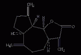 Dehydrocostulinide structural formula