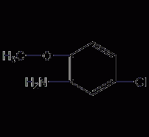 5-chloro-2-methoxyaniline structural formula