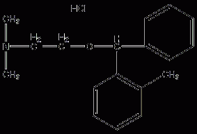 O-Toluhydramine Hydrochloride Structural Formula