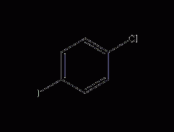 1-chloro-4-iodobenzene structural formula