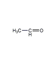 acetaldehyde structural formula