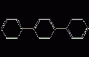 Structural formula of p-terphenyl