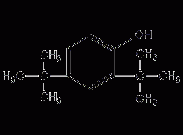 2,4-di-tert-butylphenol structural formula