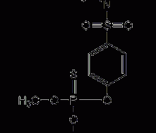 Valfenfos structural formula