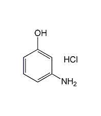 3-aminophenol hydrochloride structural formula