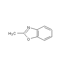 2-Methylbenzoxazole Structural Formula