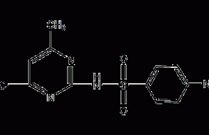 Sulfadimethylpyrimidine Structural Formula