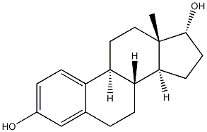 17α-estradiol structural formula