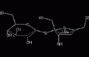 Sucrose structural formula